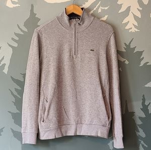 Lacoste 1/4 zip with Pockets